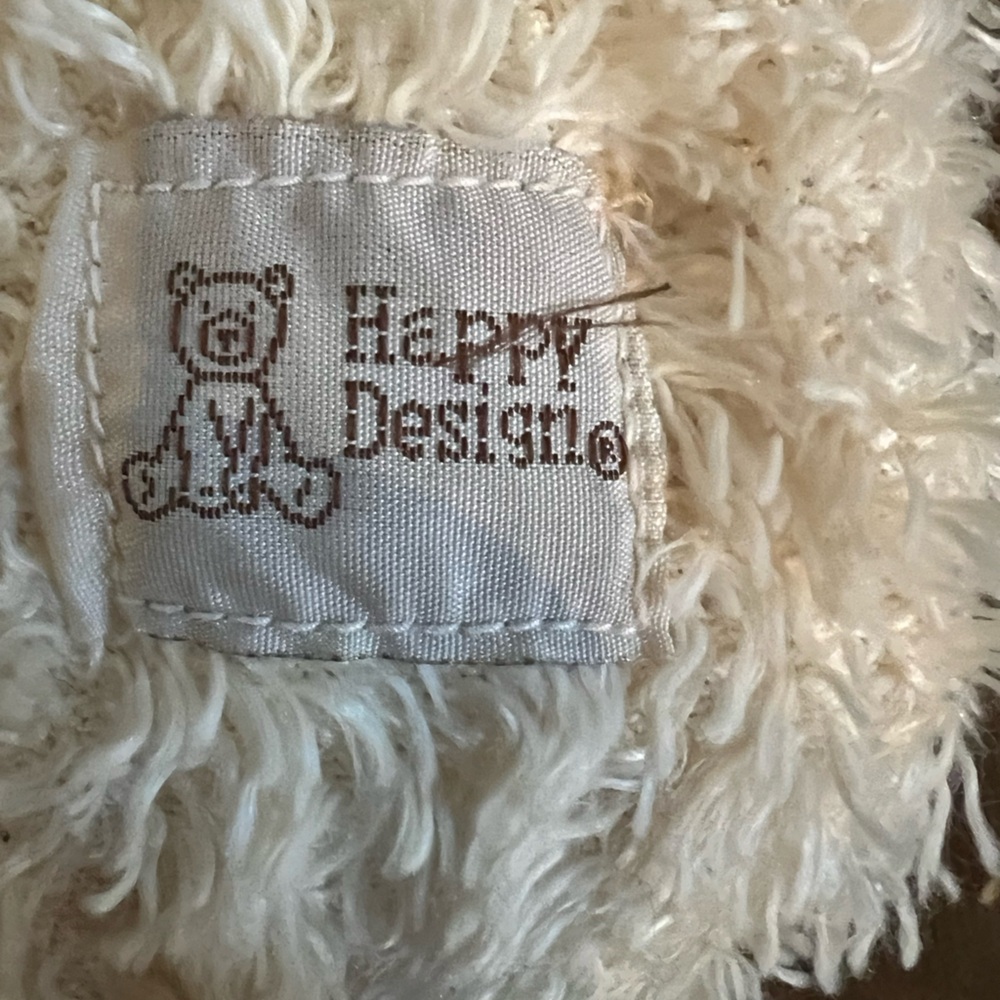 Plush Dog Backpack- Tan and Cream - Picture 5 of 5